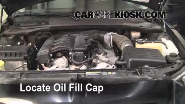 2005 Dodge Magnum SXT 3.5L V6 Huile Ajouter de l'huile